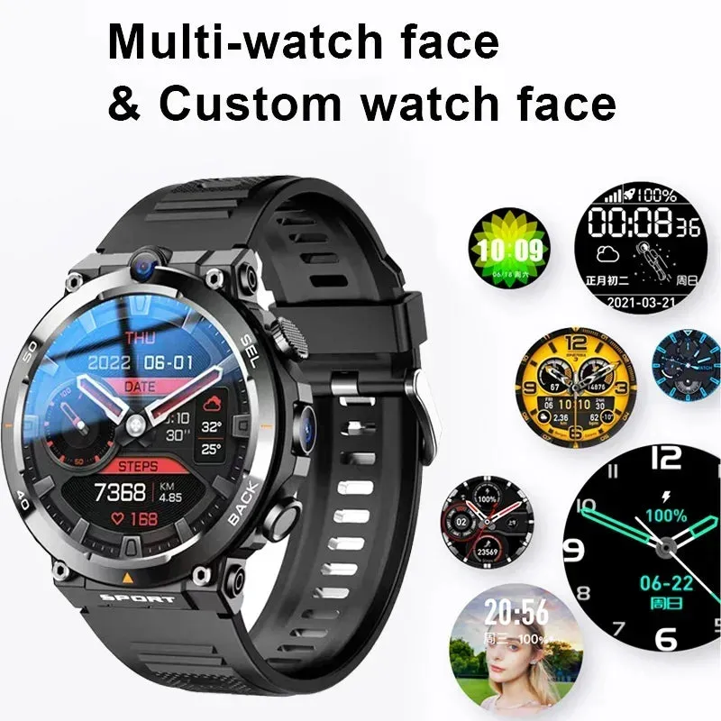 Advanced 4G Network Enabled Smartwatch - High-Performance Tech Wearable