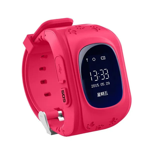 Anti-Lost OLED GPS Tracker Smart Watches for Kids