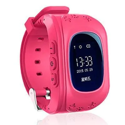 Anti-Lost OLED GPS Tracker Smart Watches for Kids