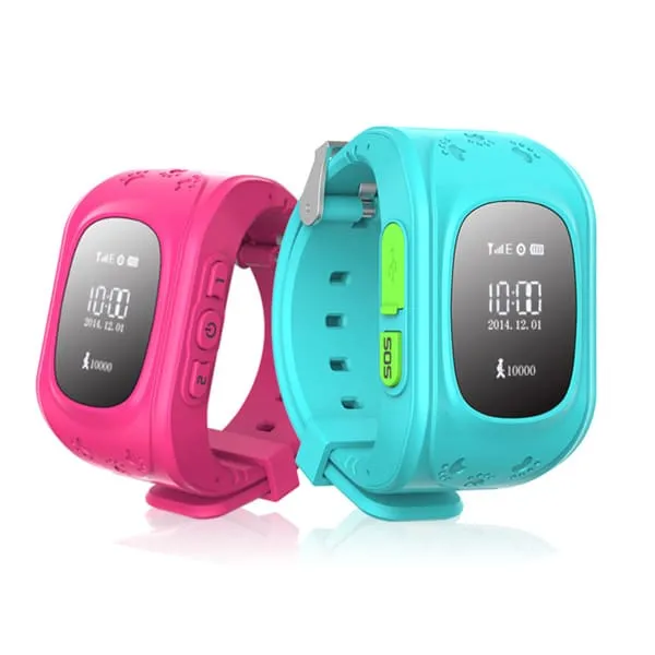 Anti-Lost OLED GPS Tracker Smart Watches for Kids