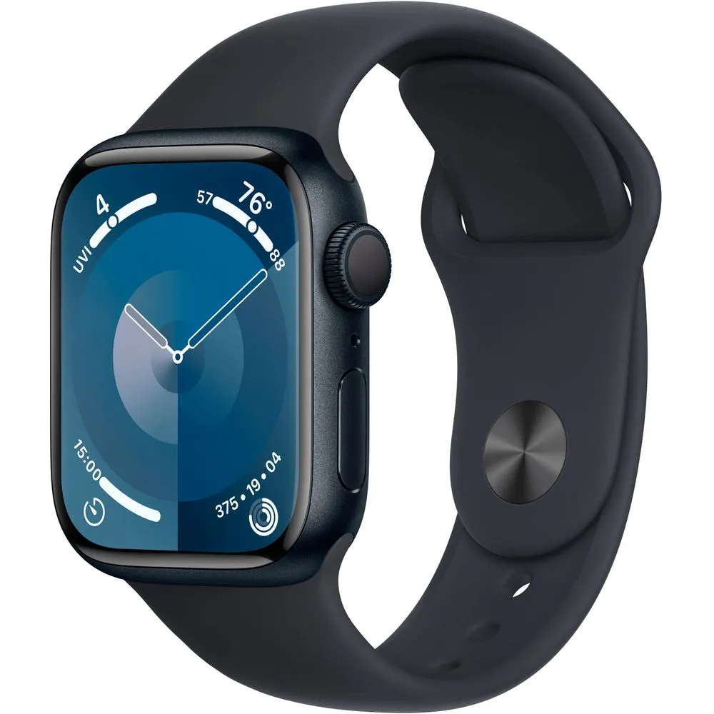 Apple Watch Gen 9 Series 9 41mm Midnight Aluminum - Midnight Sport Band MR8X3LL/A