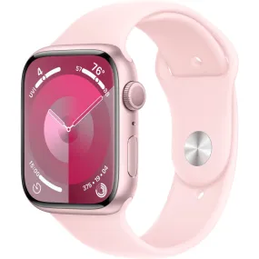 Apple Watch Gen 9 Series 9 41mm Pink Aluminum - Light Pink Sport Band 3M585LL/A