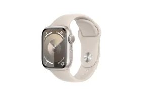 Apple Watch Series 9 | 41mm | Starlight Aluminium Starlight Sport Band S/M