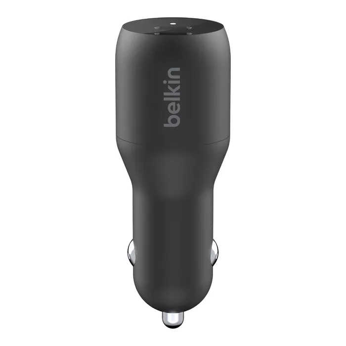 Belkin BoostCharge Dual USB-C Car Charger 36W CCB002btBK