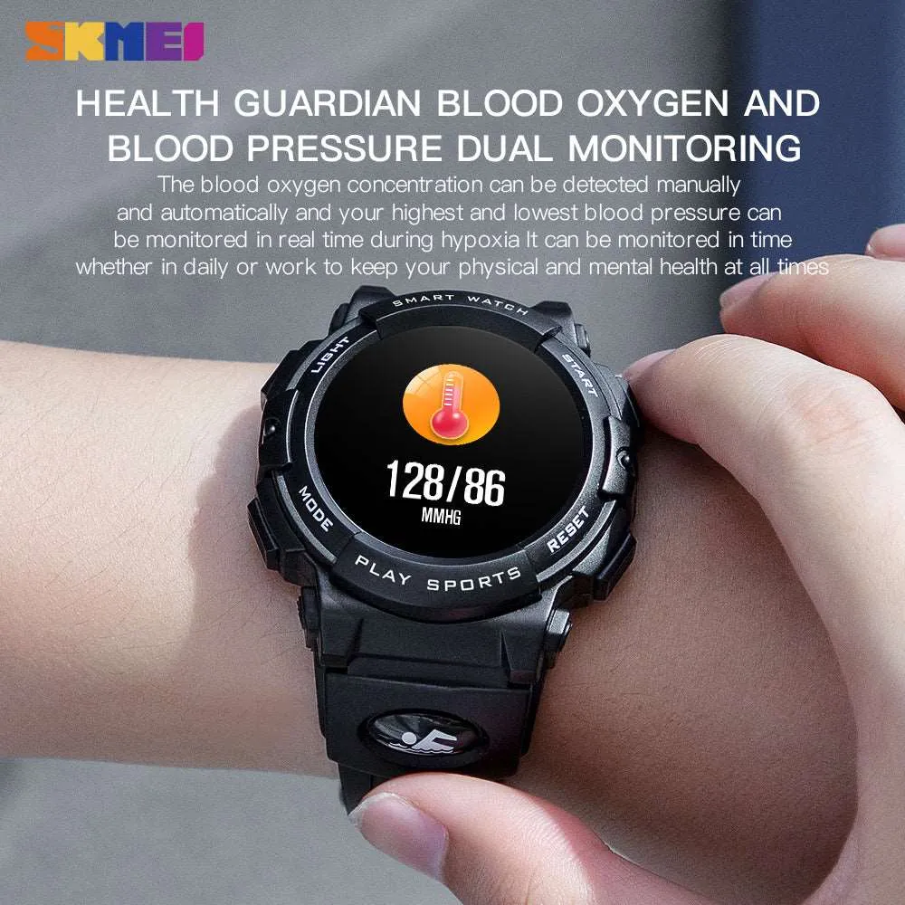 BOZLUN W51 Tough Smartwatch w/ Multi Sports Mode Tracker / 240*240 IPS Screen / 150mAh Long Life Battery