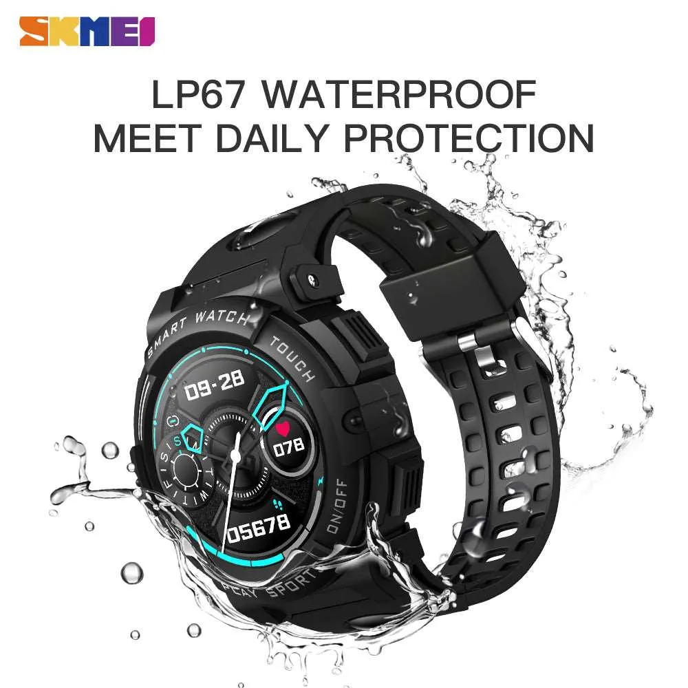 BOZLUN W51 Tough Smartwatch w/ Multi Sports Mode Tracker / 240*240 IPS Screen / 150mAh Long Life Battery