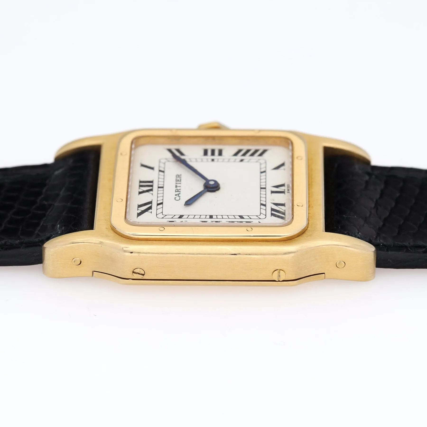 Cartier Santos Dumont ref 7809 in 18 k Yellow Gold