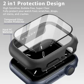 Case with Screen Protector for Apple Watch Series 8