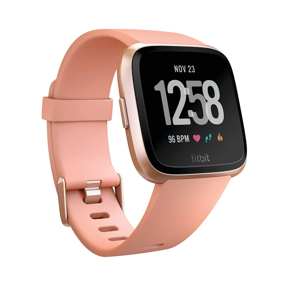 Fitbit FB505RGPK-EU Versa Smart Watch, Peach, One Size