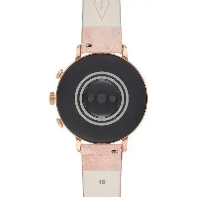 Fossil Gen 4 Smartwatch Venture HR 40mm - Rose Gold-Tone with Blush Leather