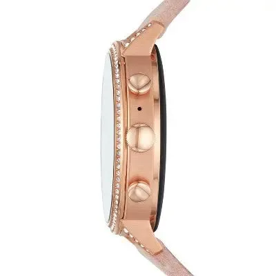 Fossil Gen 4 Smartwatch Venture HR 40mm - Rose Gold-Tone with Blush Leather