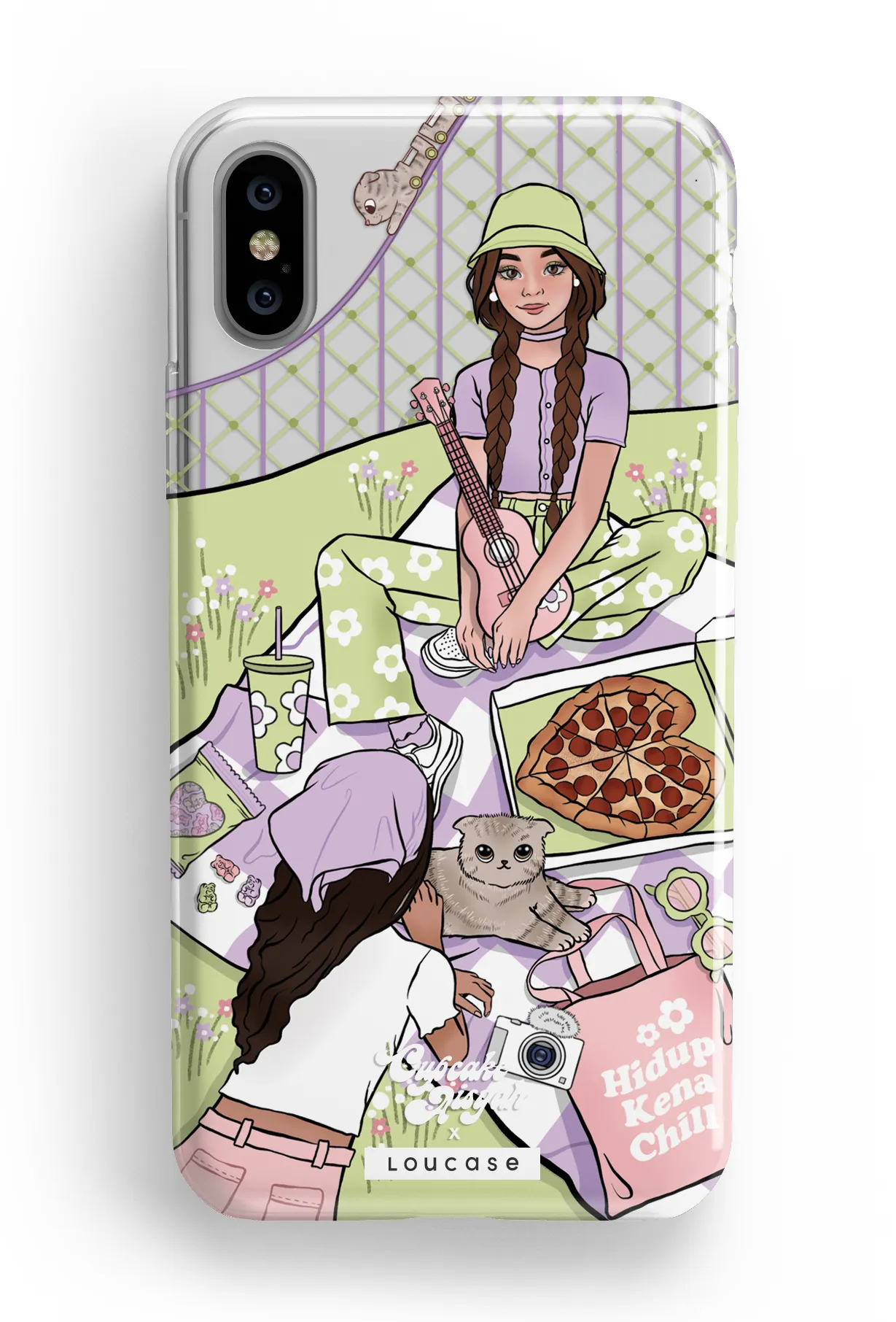 Limited Edition KLEARLUX™ Cupcake Phone Case by Aisyah x Loucase | LOUCASE