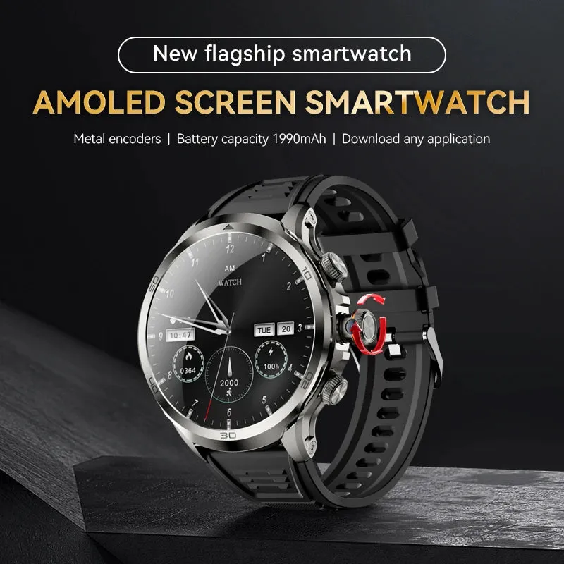 H19 Android Smartwatch 1.95-inch 900W Rotating Camera 8 128G Large Memory