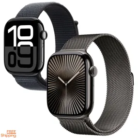 Apple Watch Series 10 (46mm, GPS   Cellular) - Advanced Fitness Tracker with Blood Oxygen & ECG Apps, Always-On Retina Display, Water Resistant, 1-Year Warranty | 30-Day Easy Returns | Includes Free AirPods Pro 2 Gift!