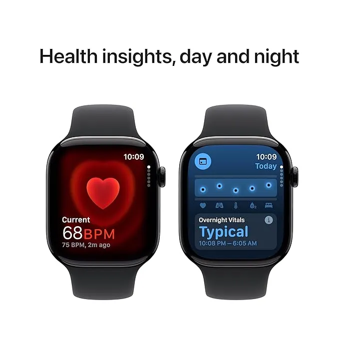 Apple Watch Series 10 (46mm, GPS   Cellular) - Advanced Fitness Tracker with Blood Oxygen & ECG Apps, Always-On Retina Display, Water Resistant, 1-Year Warranty | 30-Day Easy Returns | Includes Free AirPods Pro 2 Gift!