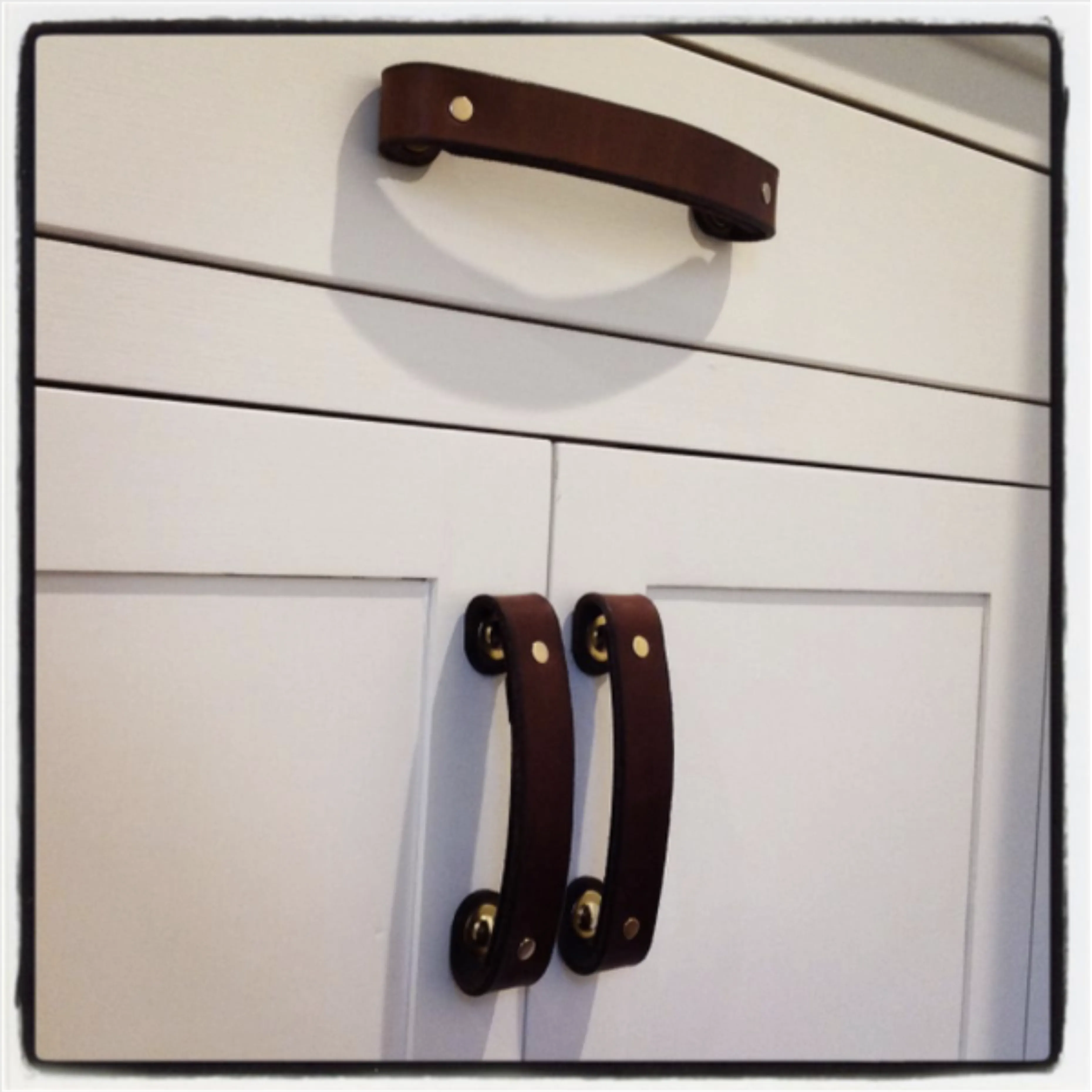 Leather Handle - The Tilikum - 3 Sizes