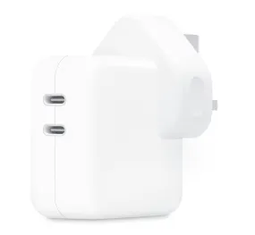 <div style="font-size:80%">Apple 35W Dual USB-C Port<br>Power Adapter<br>(Apple 1 Year Warranty)</font></div>