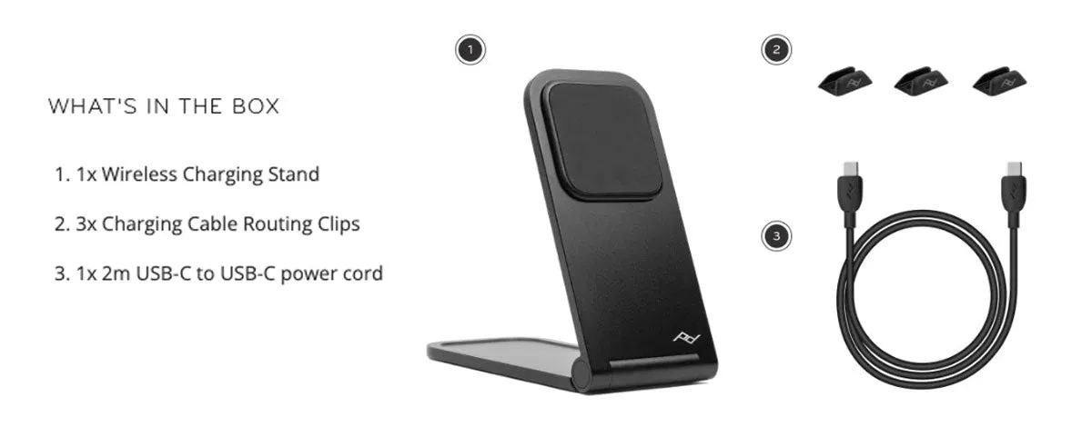 Peak Design Desk Wireless Charging Stand