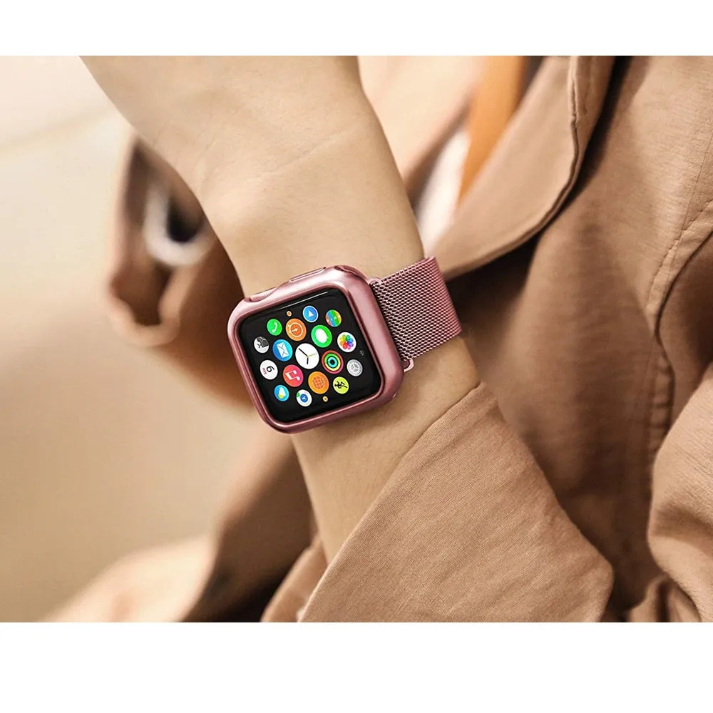 Protective Apple Watch Case in GOLD, SILVER, PINK, Transparent