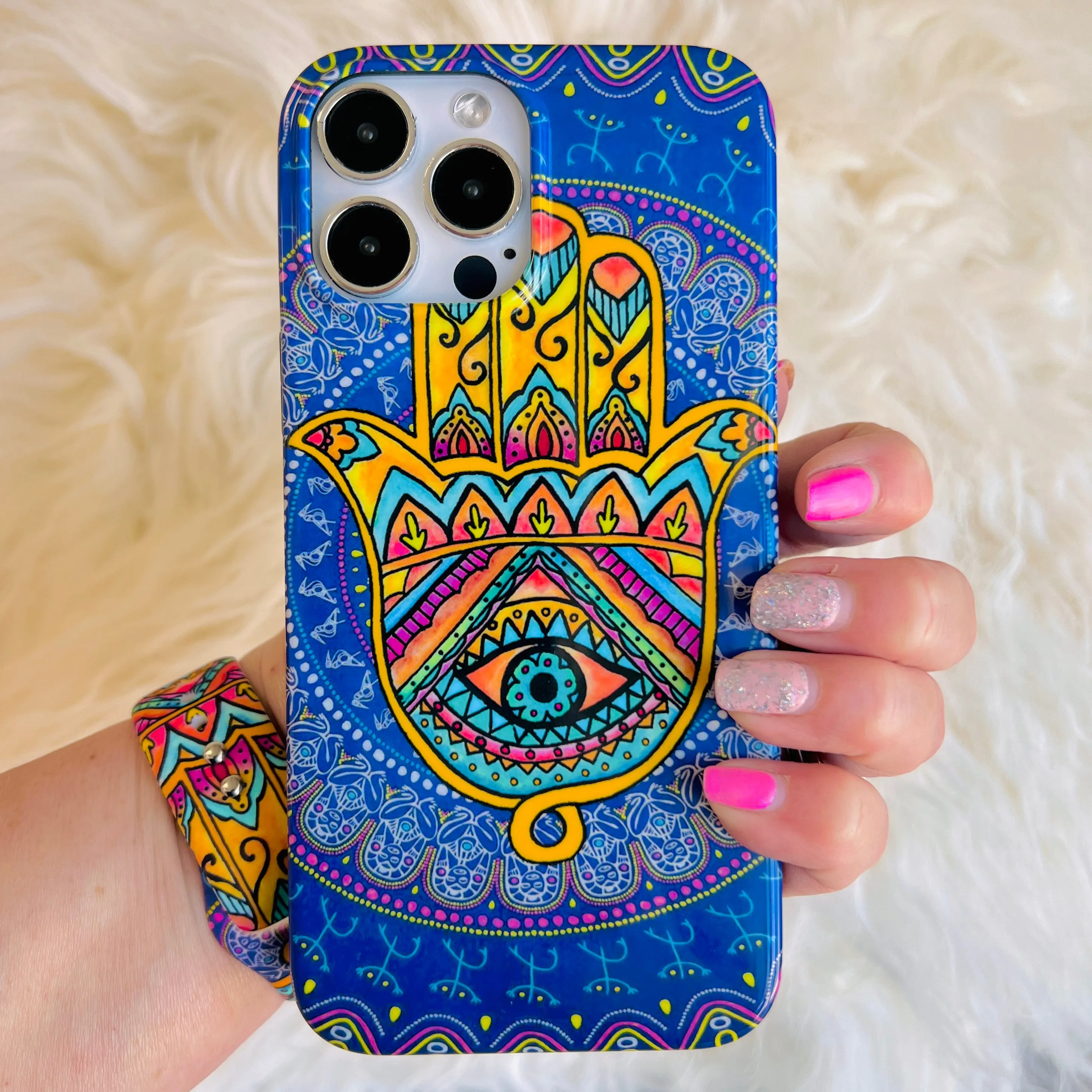 Protective Evil Eye Phone Case For iPhone