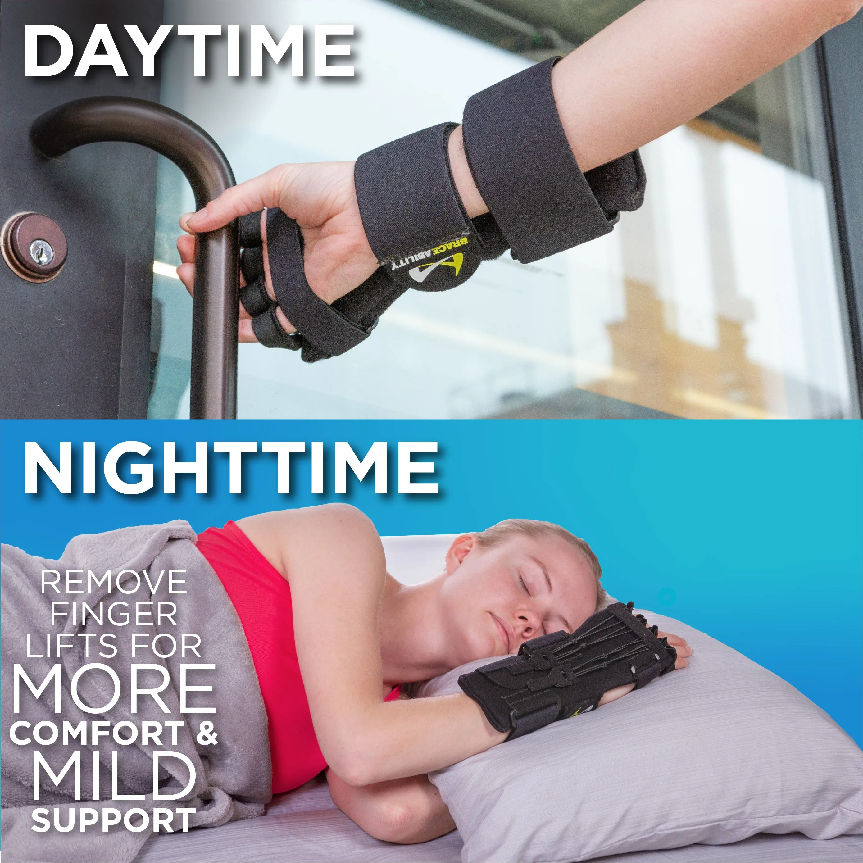 Radial Nerve Palsy Splint | Dynamic Wrist Drop & Finger Extension Brace for Saturday Night, Honeymoon & Crutch Palsy