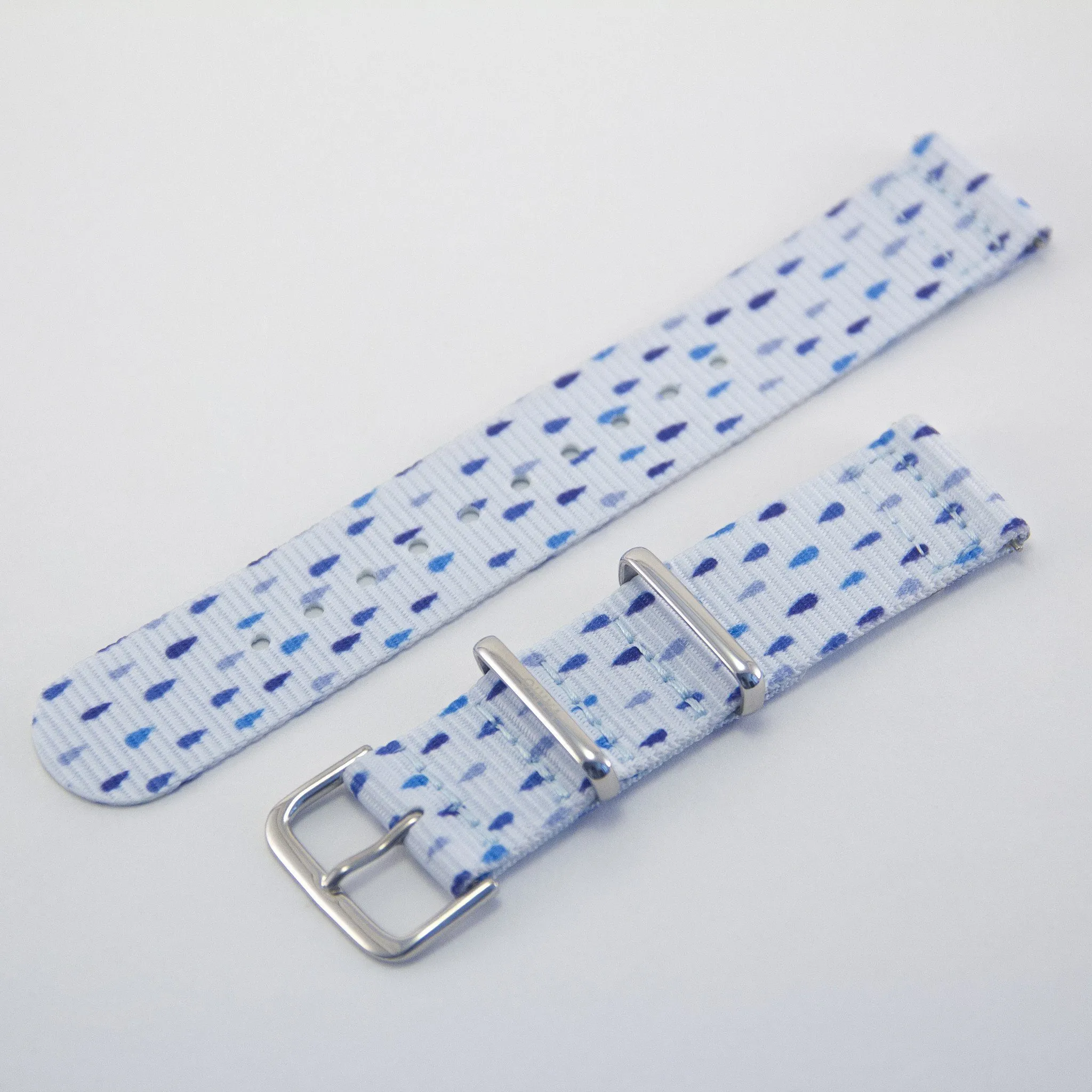 Raindrops 2 Piece Graphic Watch Strap