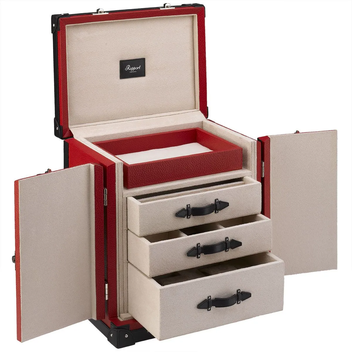 RAPPORT - Deluxe Jewelry Storage Trunk | J150