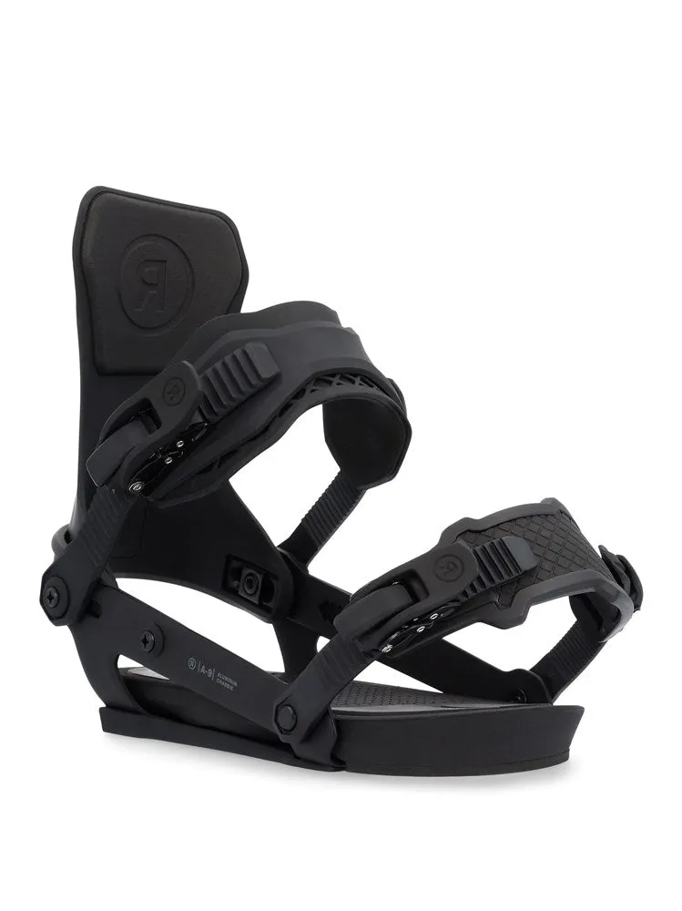 Ride 2023 A-9 Snowboard Bindings Black