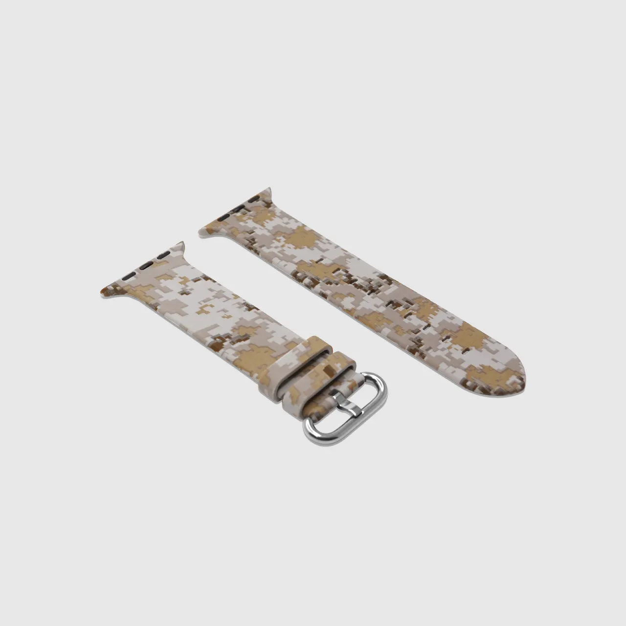 Rubber Strap for Apple Watch - Desert Digi Camo