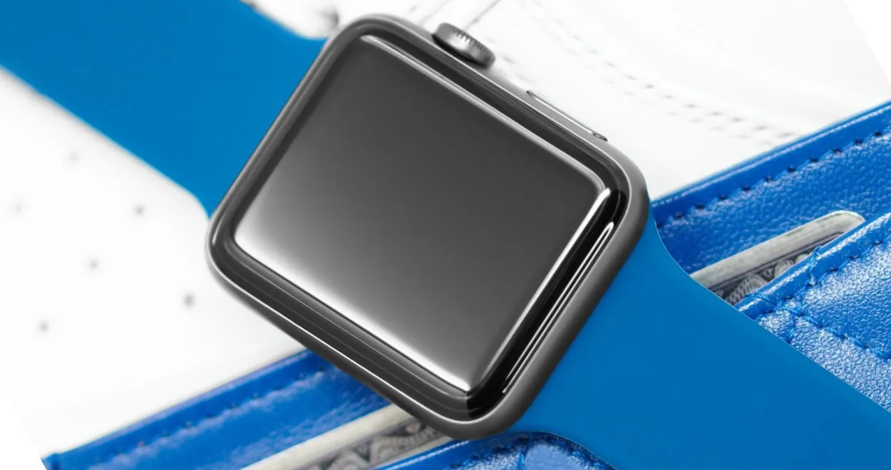 Rubber Strap for Apple Watch - Indigo Blue