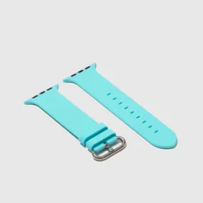 Rubber Strap for Apple Watch - Seafoam Blue