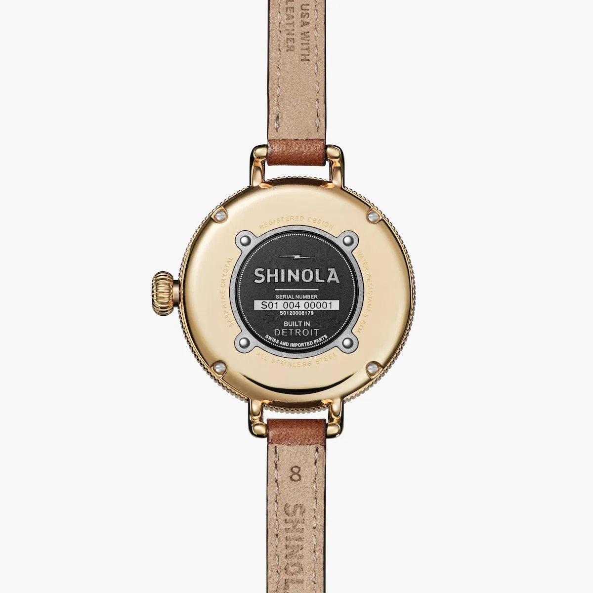 Shinola Birdy Moon Phase Watch (34mm)