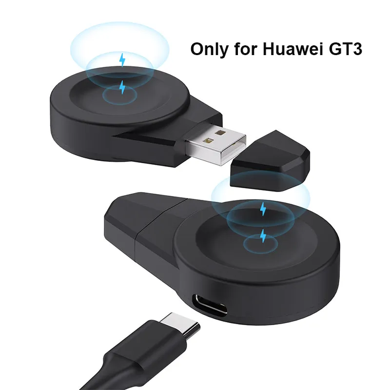 SIKAI USB Charging For Huawei GT3 GT3 pro GT2 pro Wireless Charger Cradle Watch Portable Chargers Holder Dock Watch Accessories