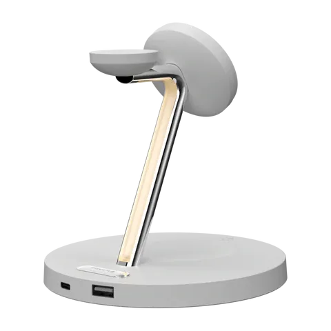 SwitchEasy 4-in-1 MagPower Magnetic Wireless Charging Stand for iPhone/Apple Watch/AirPods/Qi Devices