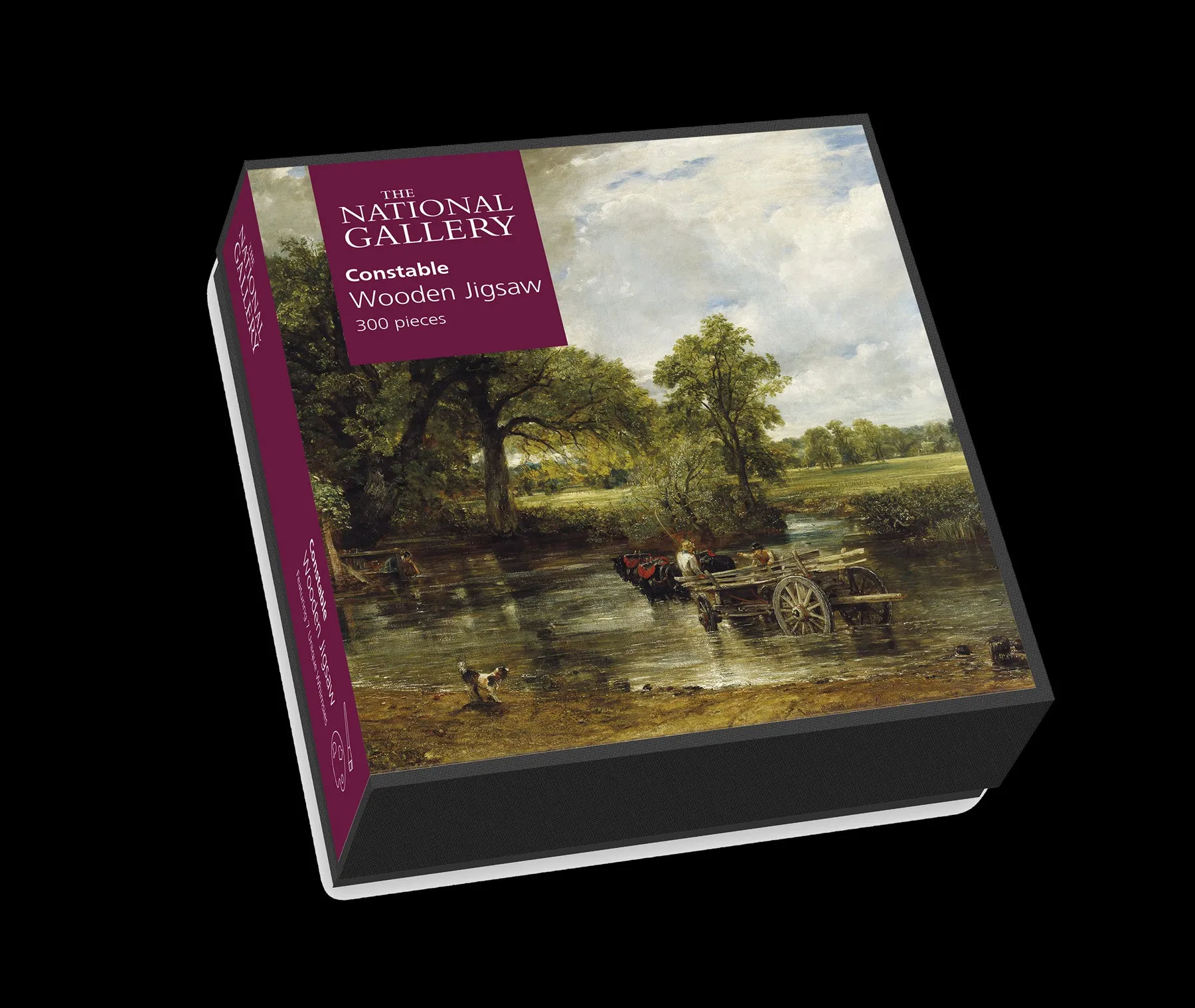 The Hay Wain - National Gallery 300 Piece Wooden Jigsaw Puzzle