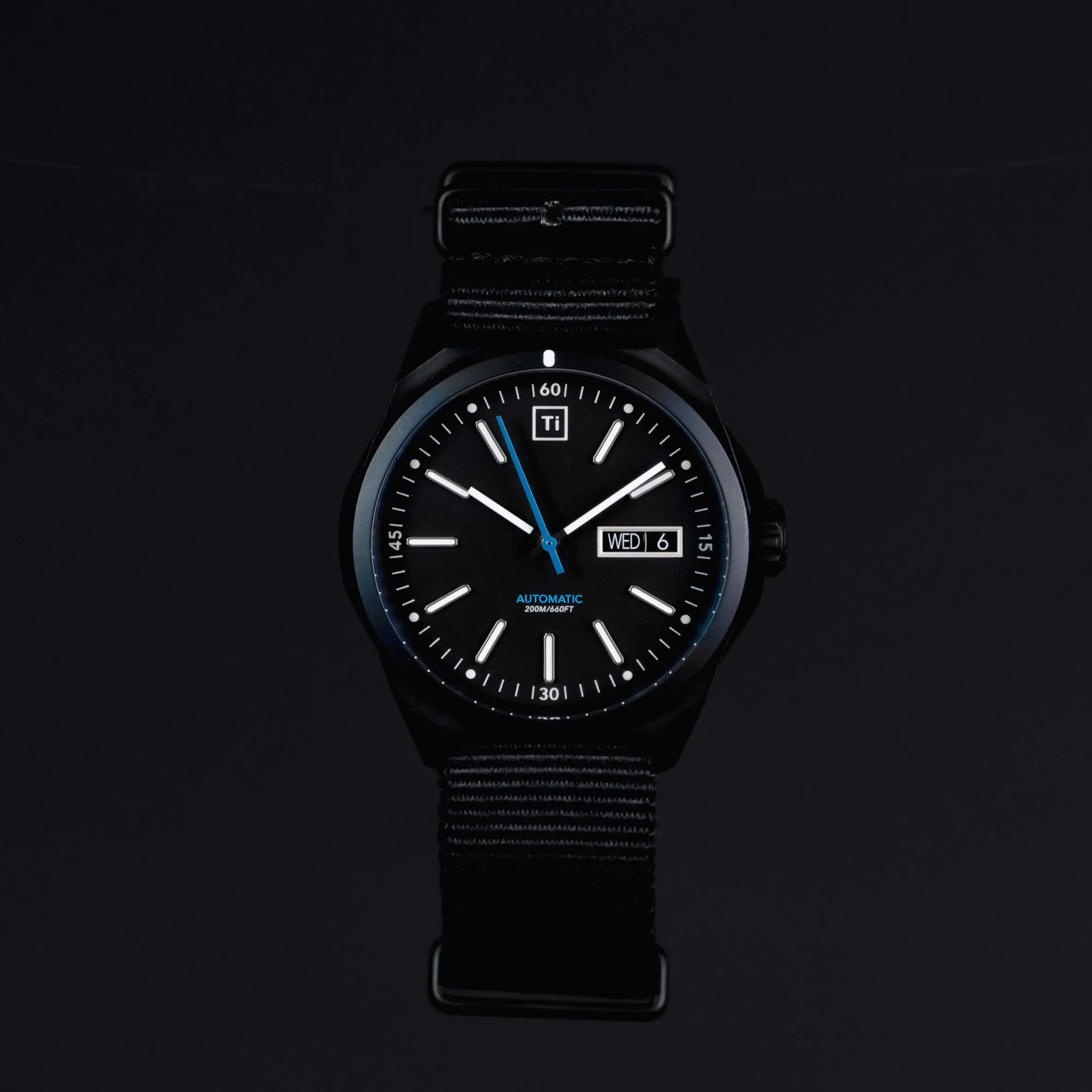 Ti Field Watch / Automatic / Black