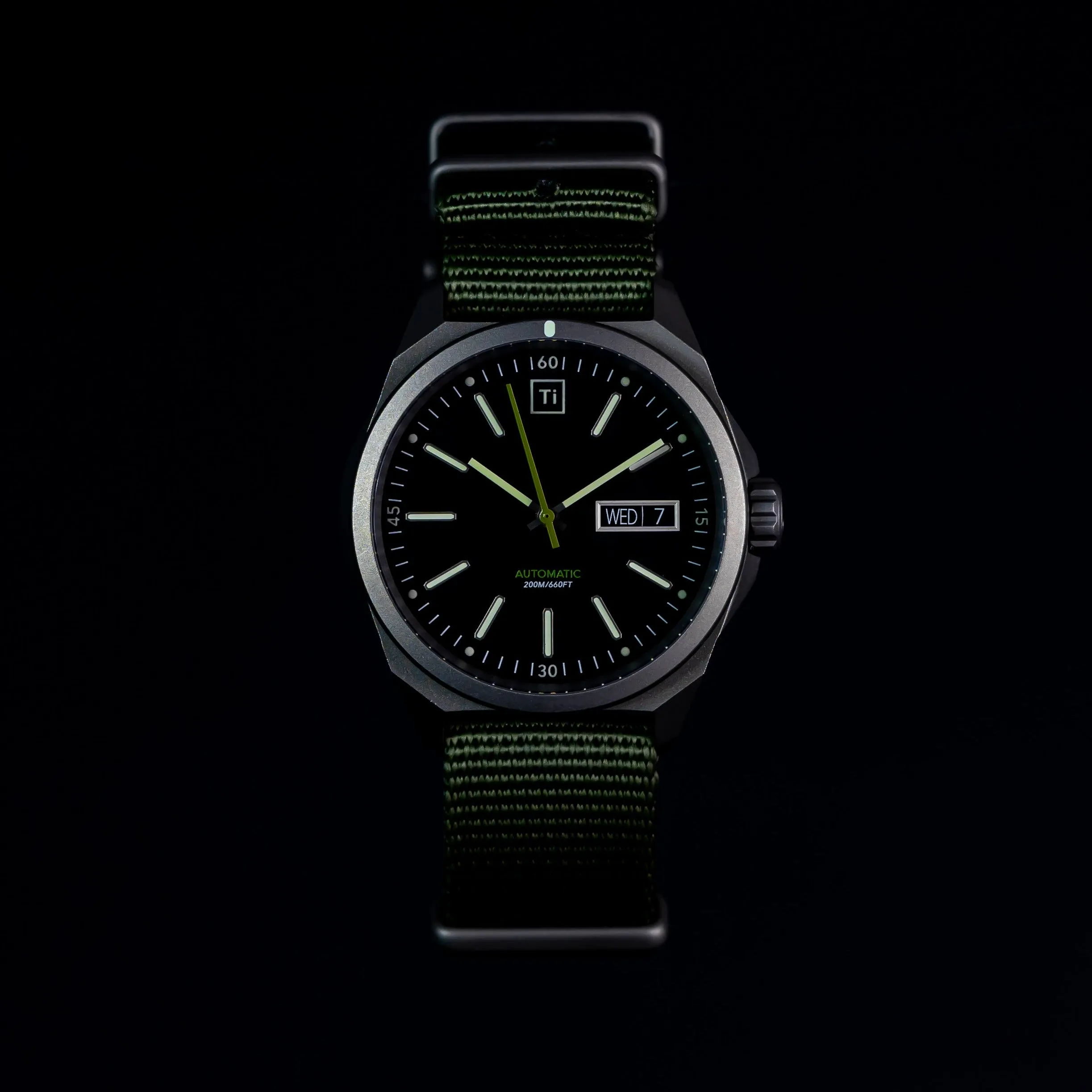 Ti Field Watch / Automatic / Stonewashed