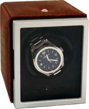 UNDERWOOD (LONDON) - Classic Single Croco Watch Winder | UN805/CBRW