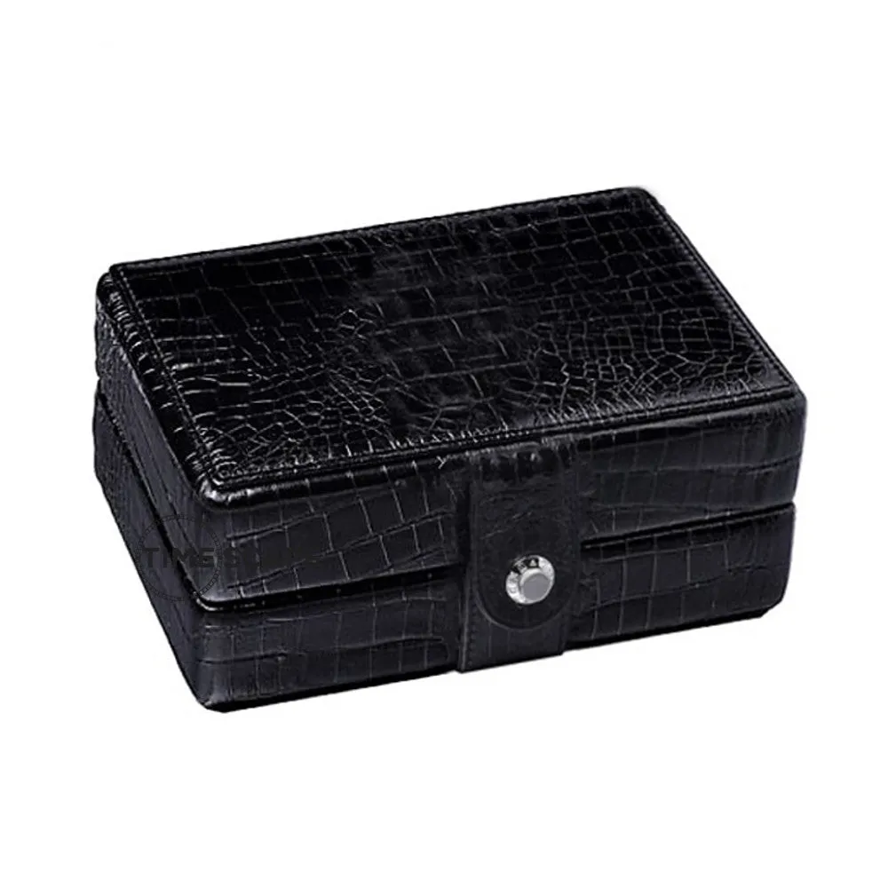 UNDERWOOD (LONDON) - Double Croco Watch Box | UN215/CBLK