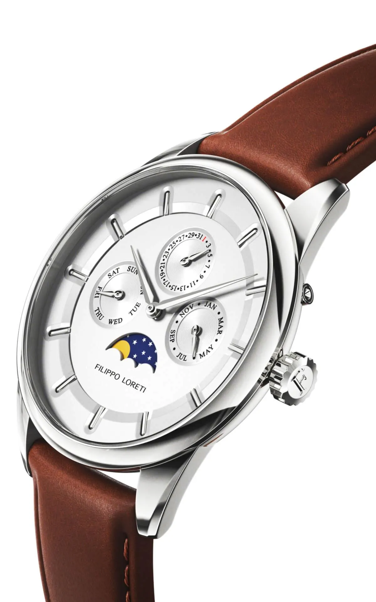 Venice Moonphase Silver