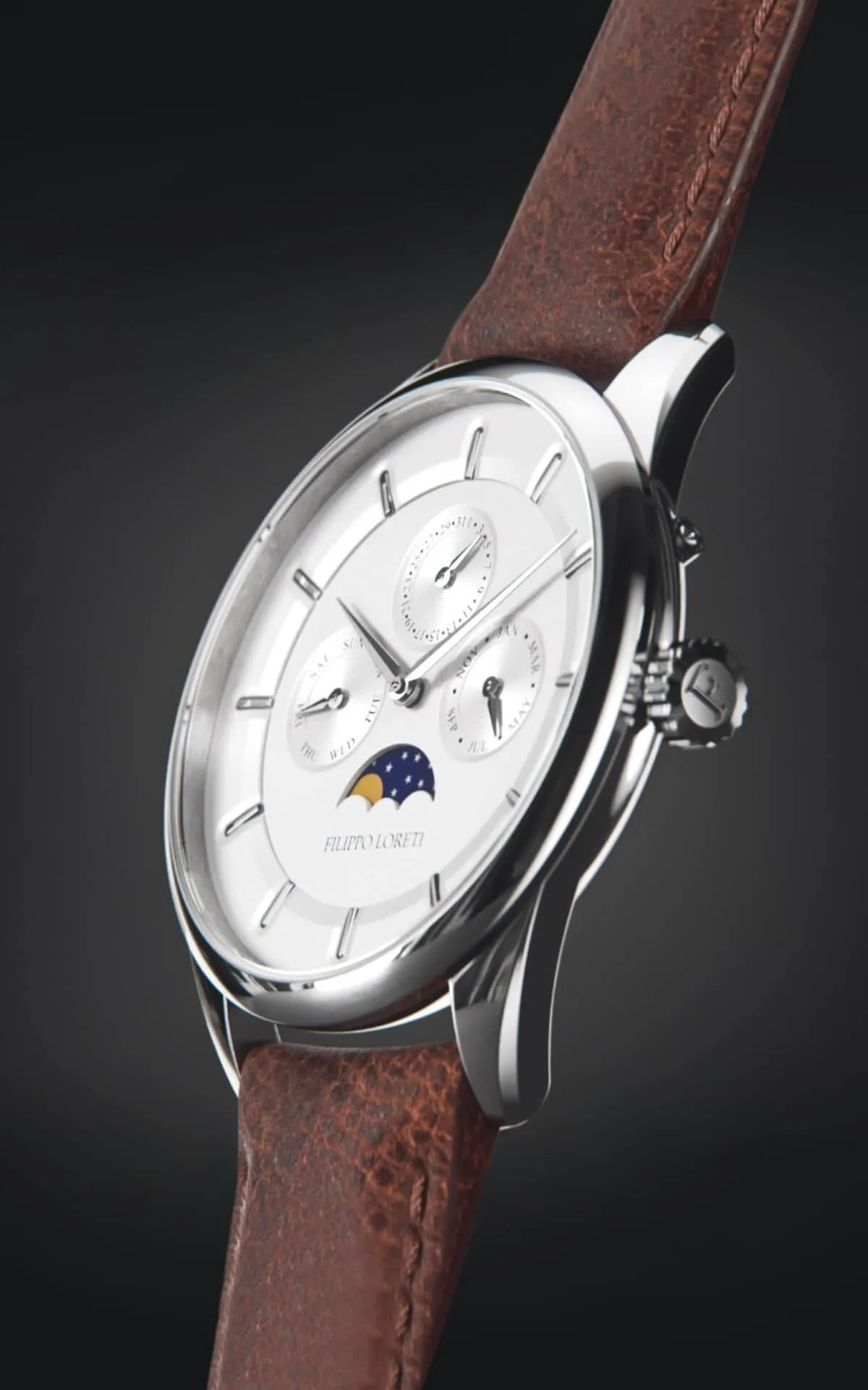 Venice Moonphase Silver