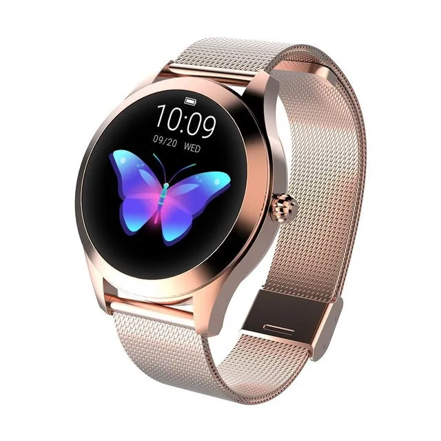 Waterproof Smart Watch Women Lovely Bracelet Heart Rate Monitor Sleep Monitoring Smartwatch Connect IOS Android