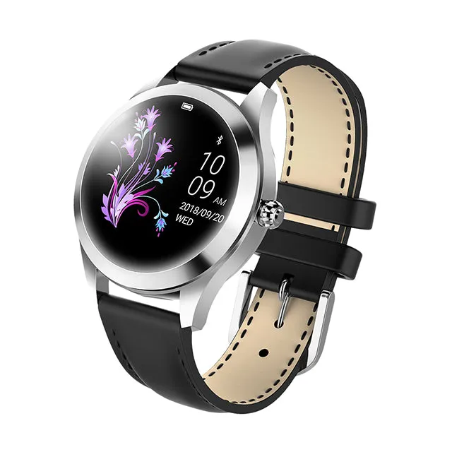 Waterproof Smart Watch Women Lovely Bracelet Heart Rate Monitor Sleep Monitoring Smartwatch Connect IOS Android