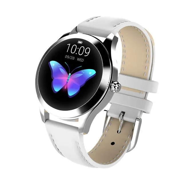 Waterproof Smart Watch Women Lovely Bracelet Heart Rate Monitor Sleep Monitoring Smartwatch Connect IOS Android