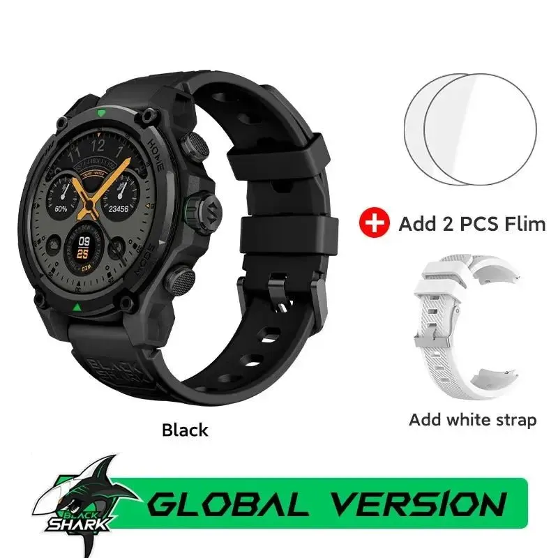 [World Premiere]Blackshark GS3 Smart Watch Global Version 1.43"AMOLED Display GPS Satellite Positioning 21 Day Battery Life 5ATM