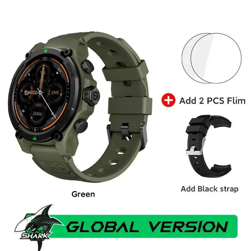 [World Premiere]Blackshark GS3 Smart Watch Global Version 1.43"AMOLED Display GPS Satellite Positioning 21 Day Battery Life 5ATM