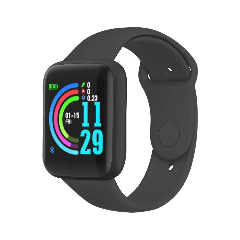 Y68 Smartwatch – Bluetooth Fitness & Sleep Tracker